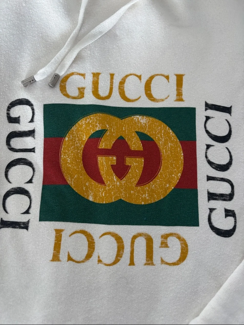 Authentic Gucci Logo Hoodie XS - Picture 3 of 5